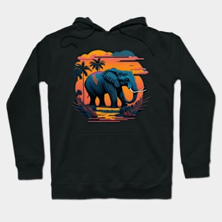 elephant in the wild Hoodie